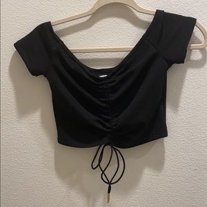 Singed Black Top